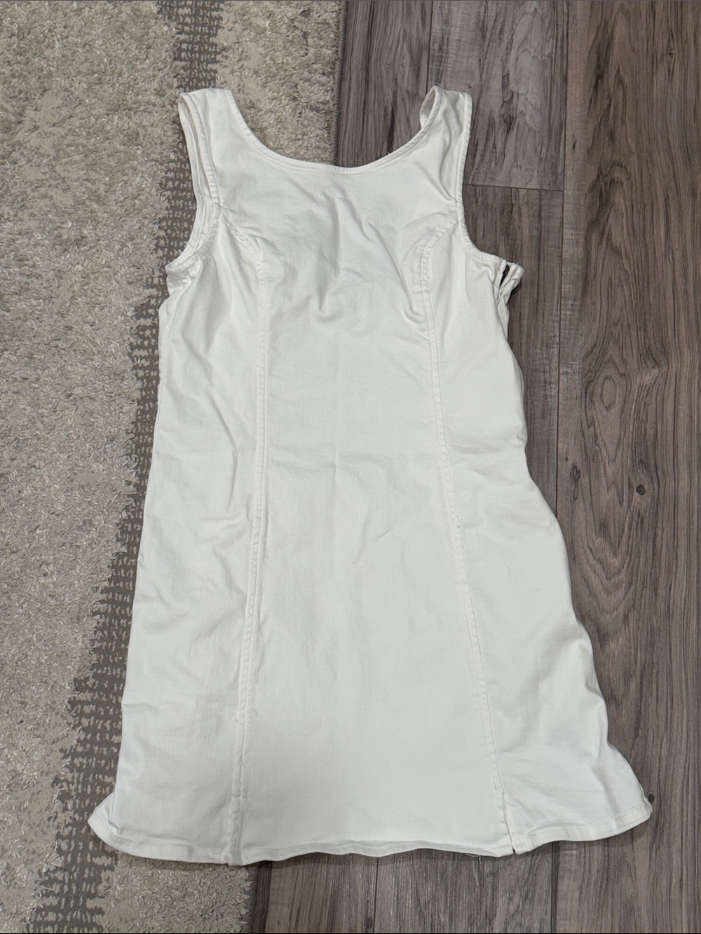American Eagle Outfitters White Denim Dress